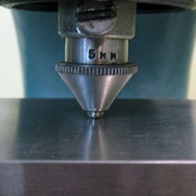Измерение твердости по Бринеллю